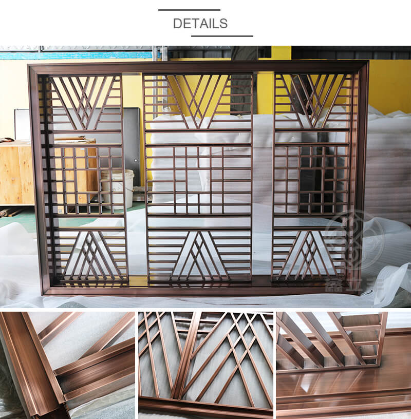 art deco room divider screen