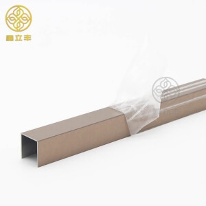 Directly Cheap price fast delivery stock brush stainless steel tile trim corner