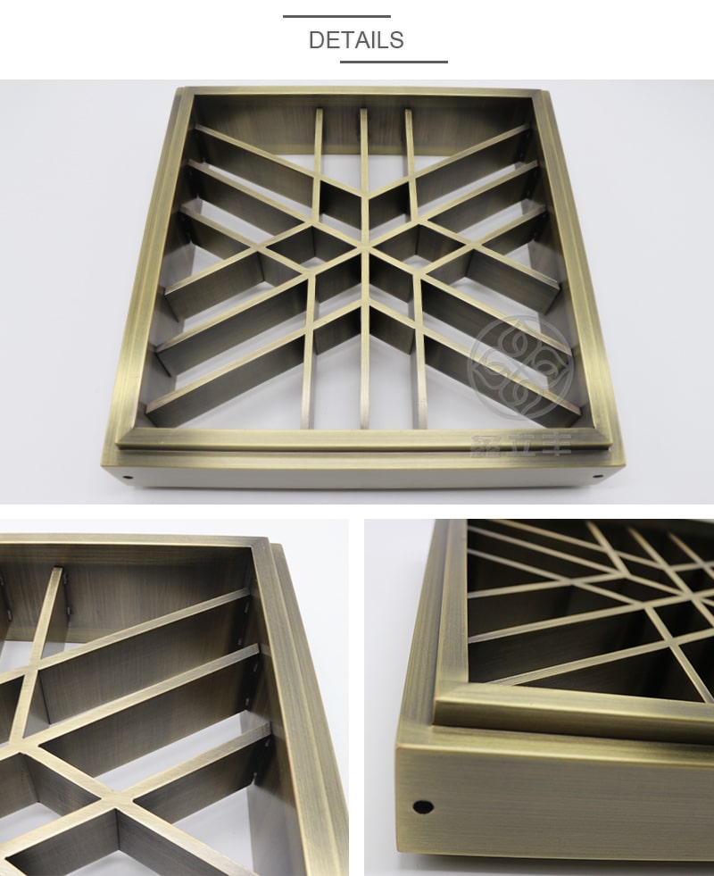 bronze metal screen