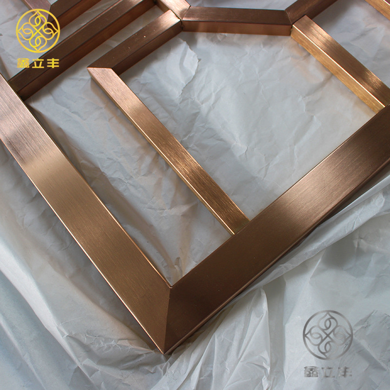 Rose gold commercial room dividers factory