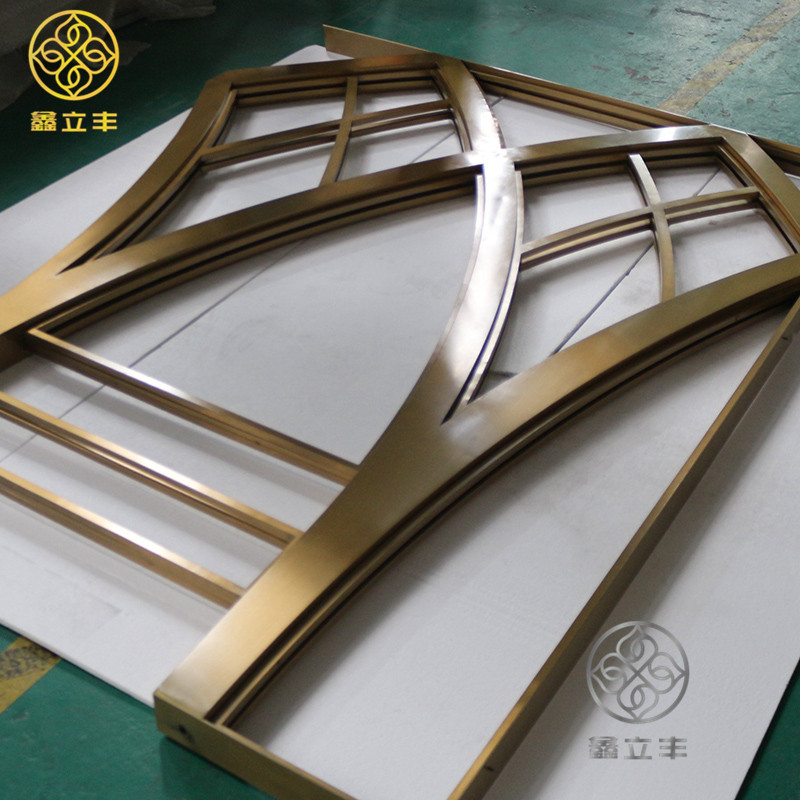 Champagne gold partition divider factory