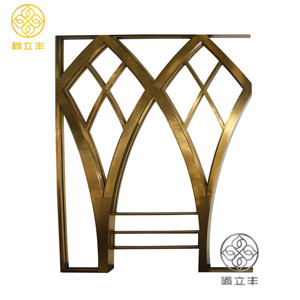 Champagne gold partition divider factory