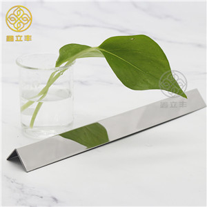 201 304 L U T Profiles Customized Size for Decorative Stainless Steel Tile Trims
