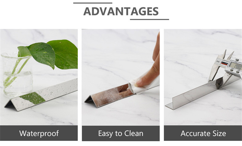 stainless steel decorative tile trim advantage