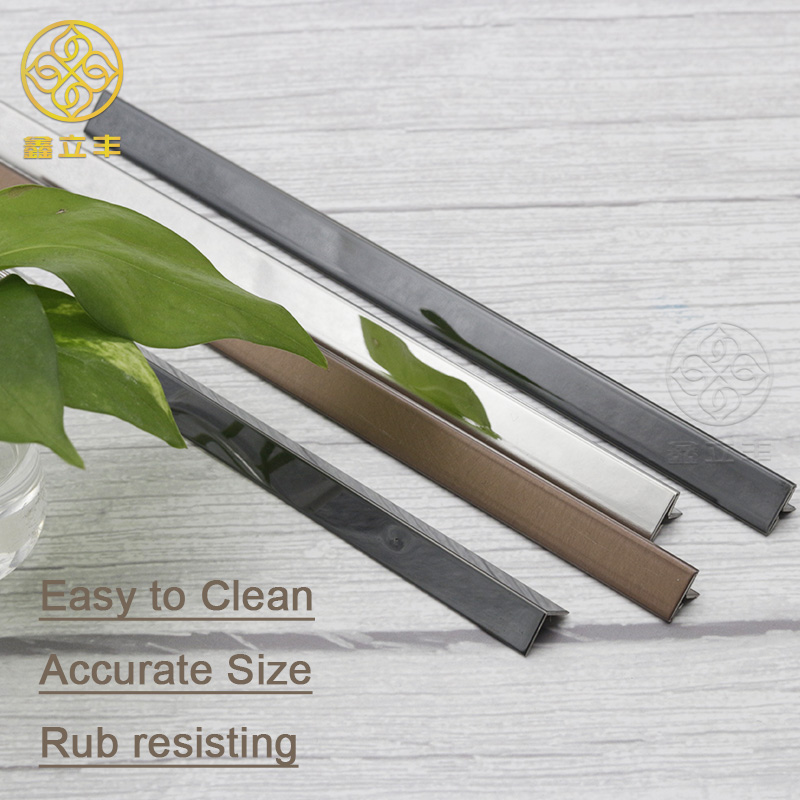 stainless steel square edge tile trim advantage