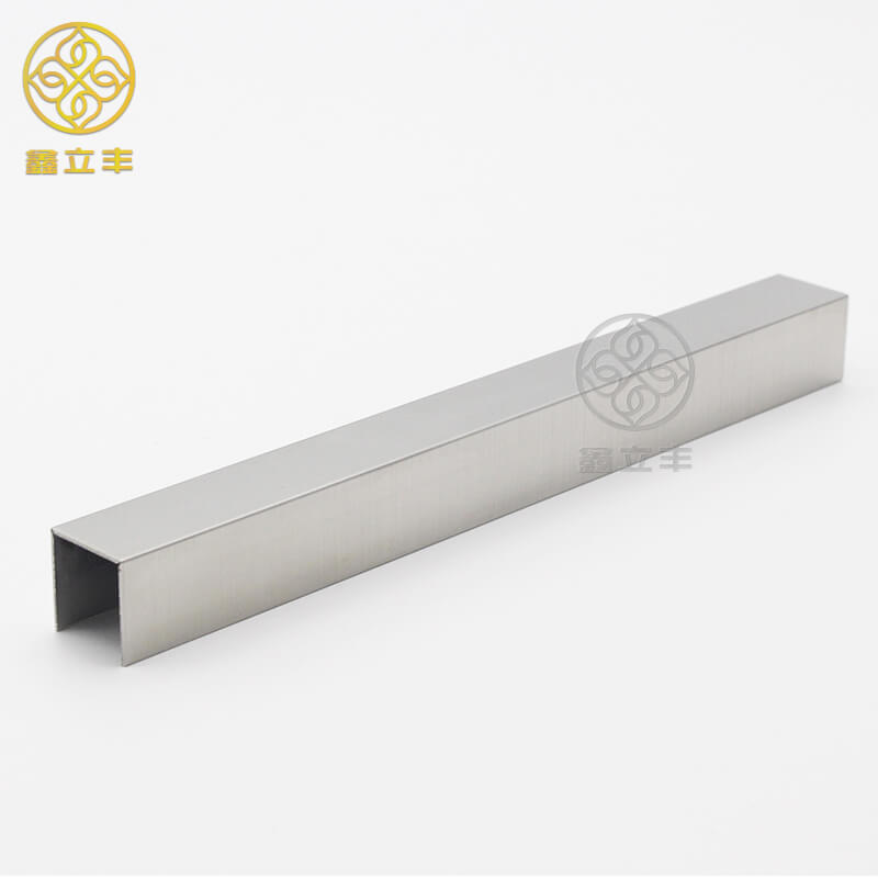 Ceramic Protection Tile Accessories Wall Edge Metal SS304 Tile Trim profile