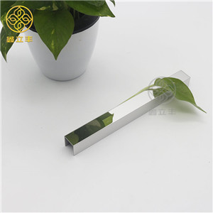 Stainless Steel mirror finish Ceramic Tile Trim Decorative Profile customized