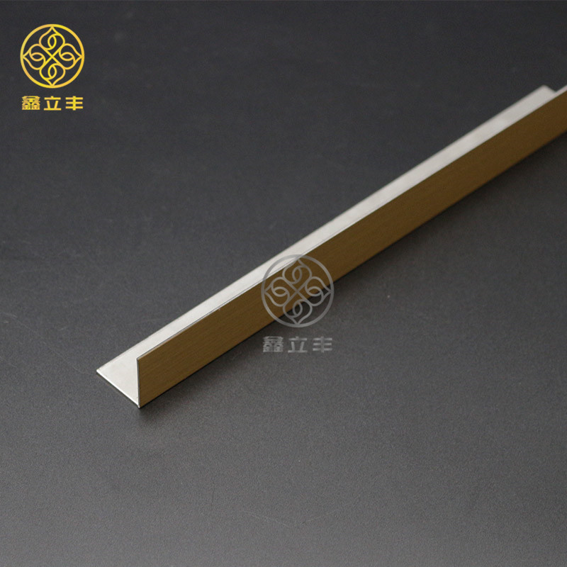 Custom Factory District L Shape Ceramic Stainless Steel Tile Trim Corners