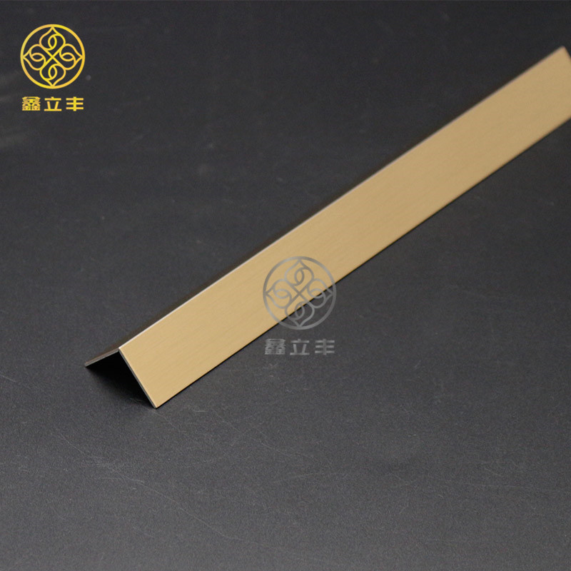 Custom Factory District L Shape Ceramic Stainless Steel Tile Trim Corners