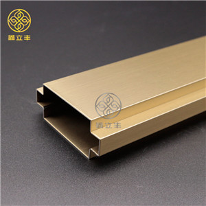 Promotional Various Durable Using Stainless Steel Metal Strip Edge Gold Trim