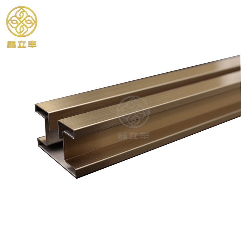 Hot Sale Stainless Steel Decorative Strip Tile Profile Trim For Wall Ceiling