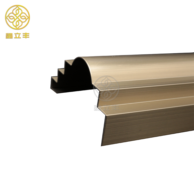 Customized SS304 bronze edging strip for wall Competitive Prices Trim Banding