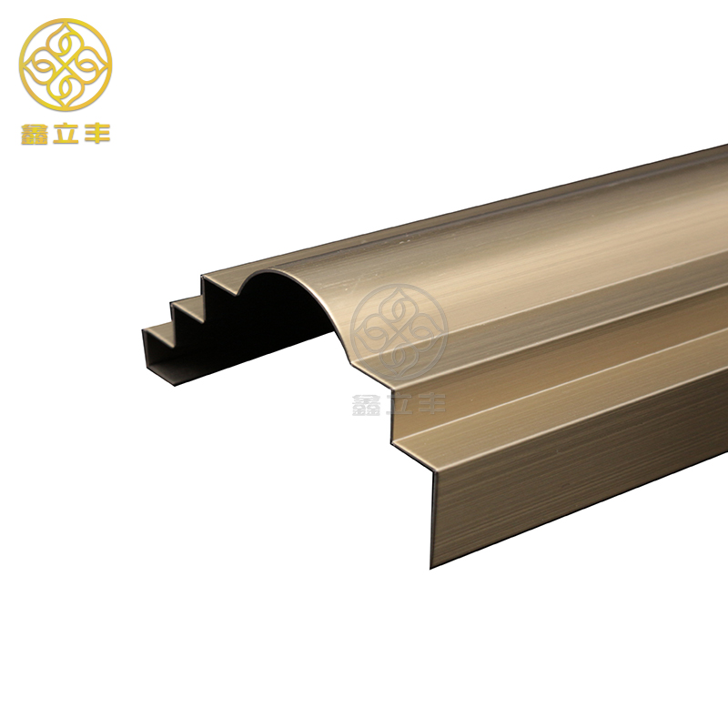 Customized SS304 bronze edging strip for wall Competitive Prices Trim Banding