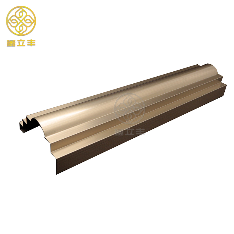 Customized SS304 bronze edging strip for wall Competitive Prices Trim Banding