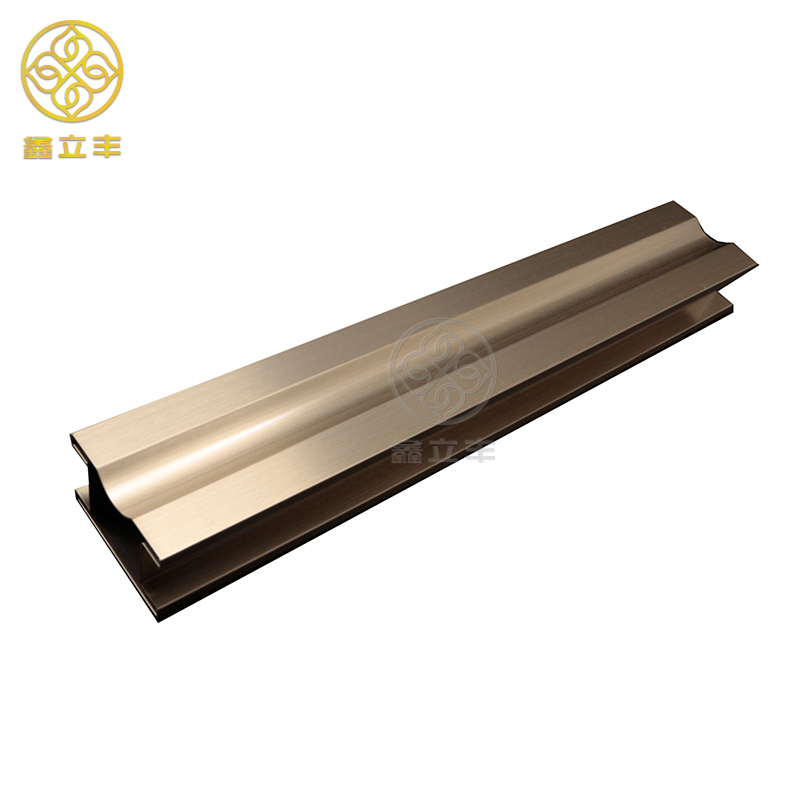 Metal stainless Profile Shape Edge Curved Corner Ceramics Tile Trim Profile Edge